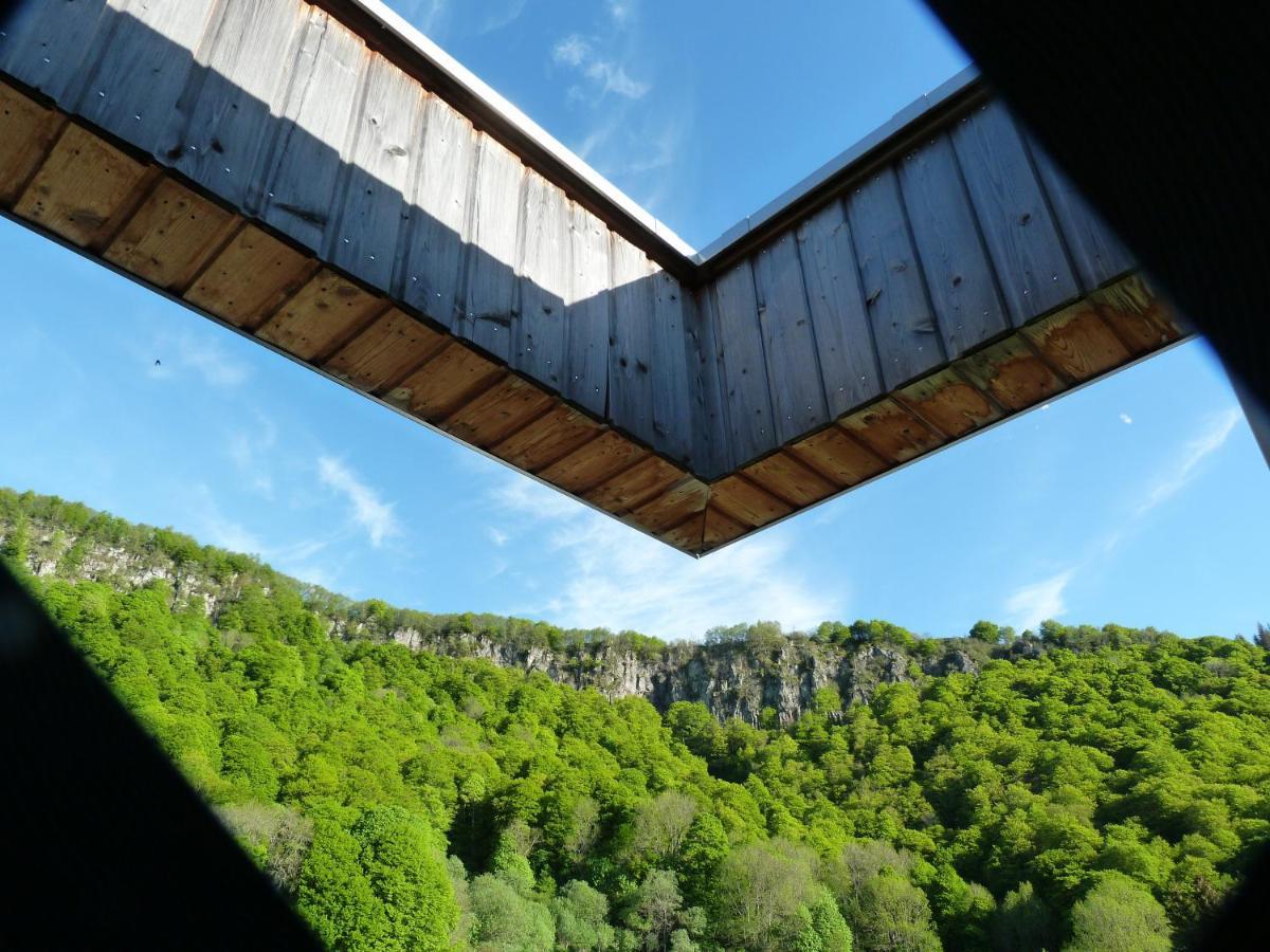 Aux 500 Diables Eco Lodge - Hotel Chambon-sur-Lac Exterior foto