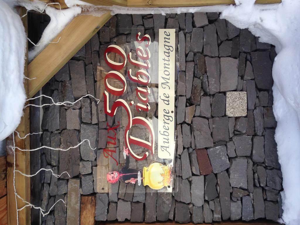 Aux 500 Diables Eco Lodge - Hotel Chambon-sur-Lac Exterior foto