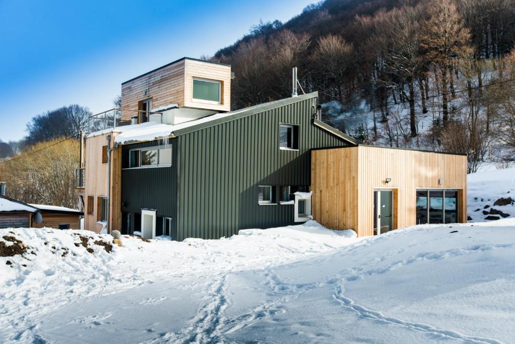 Aux 500 Diables Eco Lodge - Hotel Chambon-sur-Lac Exterior foto